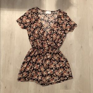 Floral Romper- size medium